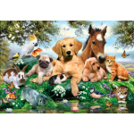 80 Piece Summer Pals Board Puzzle